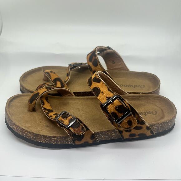 OUTWOODS BORK-30 SANDAL LEOPARD SIZE 8 - Picture 4 of 6